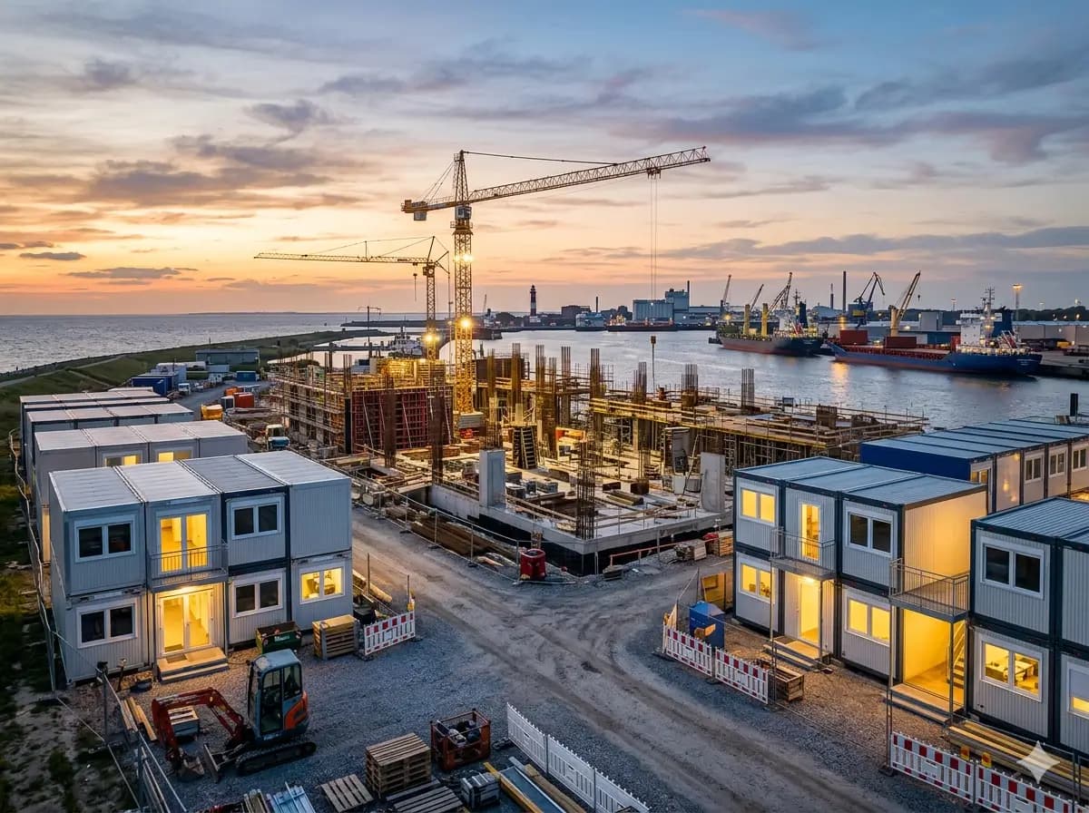 Bauunternehmen in Wilhelmshaven – Monteurwohnungen für Bauleiter und Monteure
