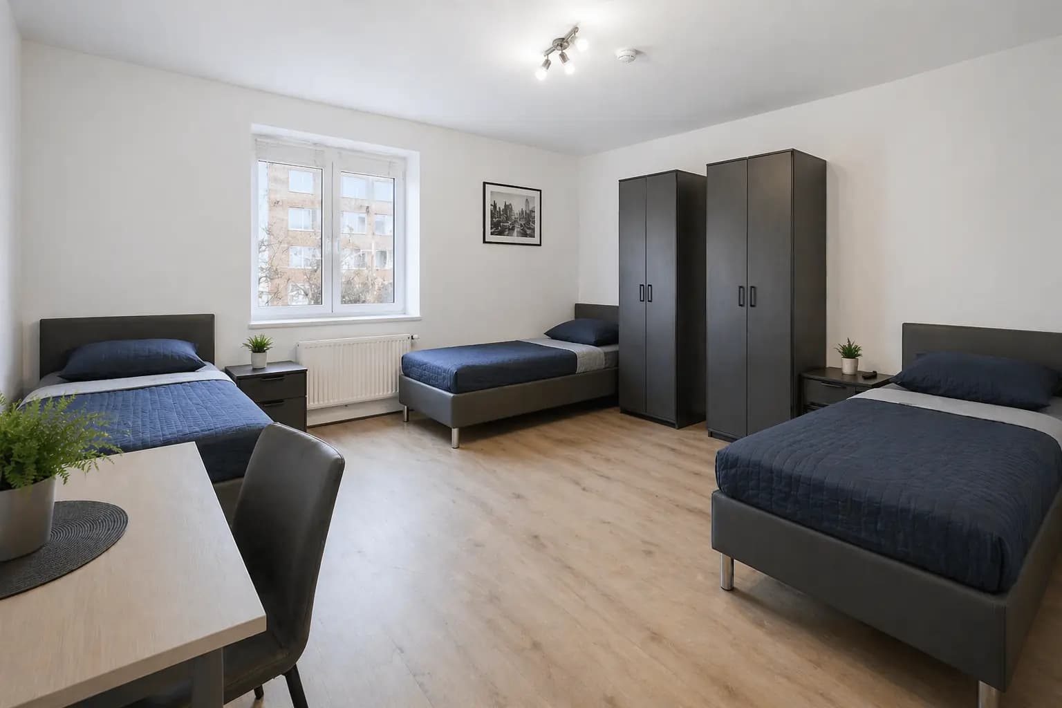 Monteurwohnung in Wilhelmshaven für Projektteams mit mehreren Schlafzimmern